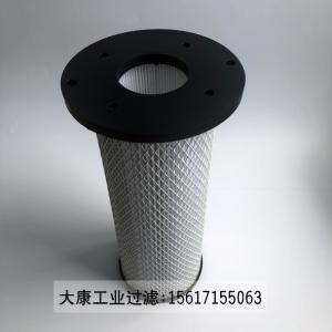 熔噴符合材料工業吸塵器用帶法蘭空氣濾筒